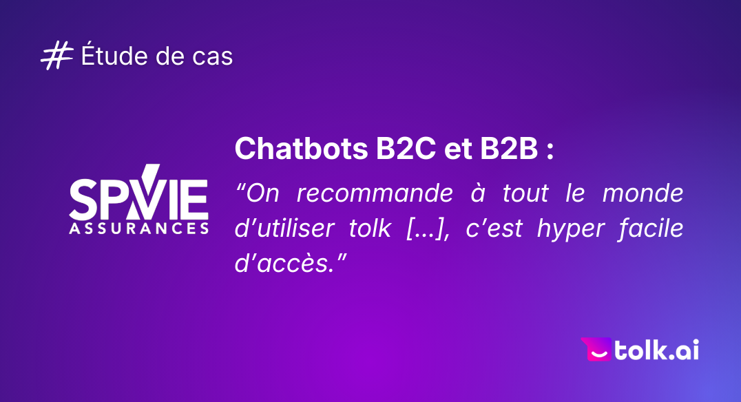 SPVIE Assurances - Chatbots B2C et B2B