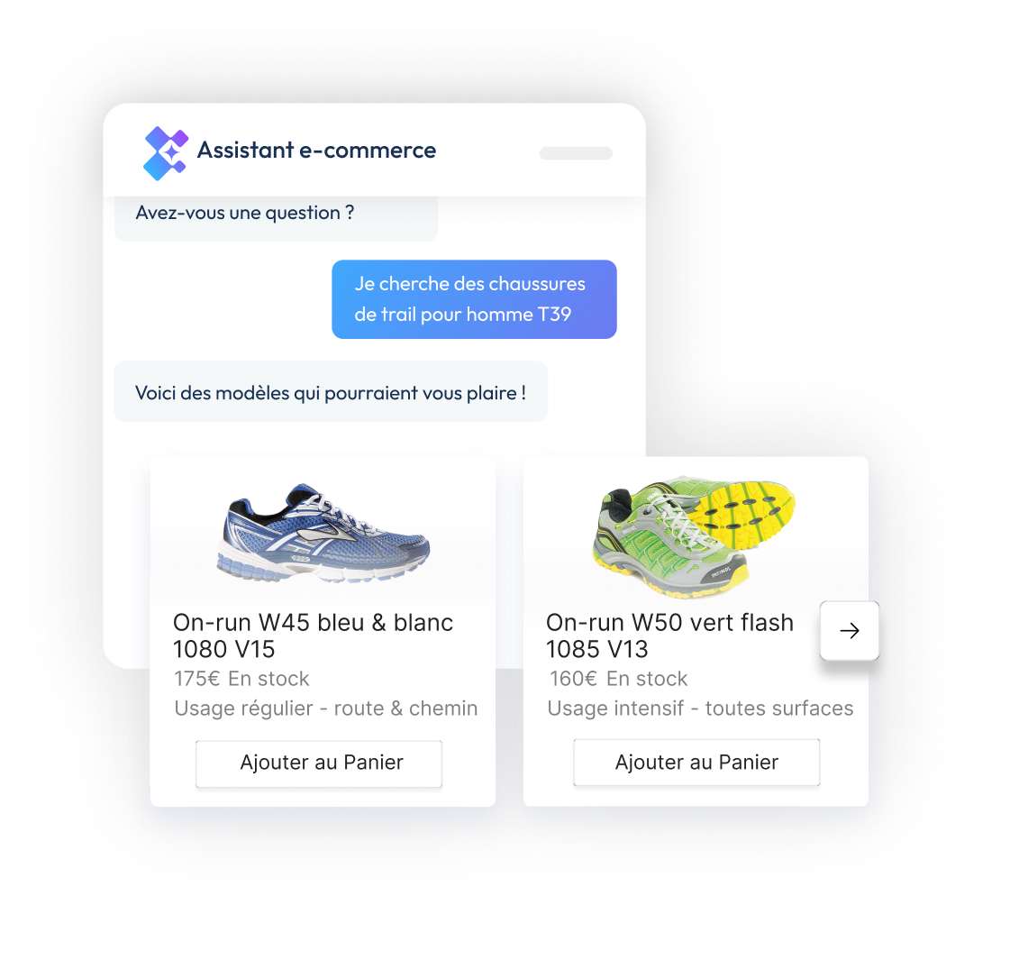reco produit genii ia agentique ecommerce