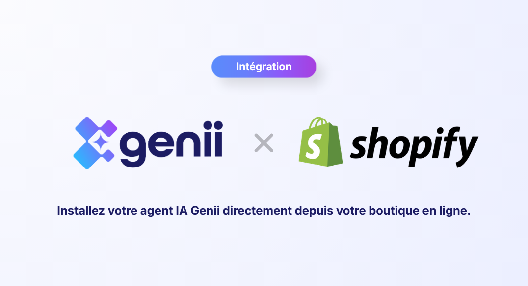 Shopify agent IA shopping genii preview tolk ai